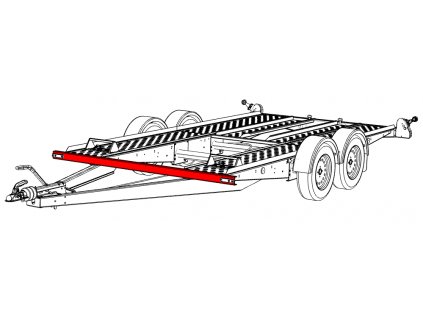 Nárazník přední VAPP PA / PV 2160 mm