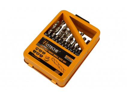 Sada vrtáků do kovu 19 ks - HT501002