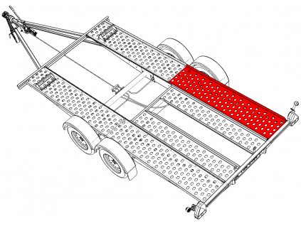 Plech pojezdový VAPP 1440/436 mm (PZ k PAV 2.x/4.0/1.9x)