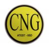 Značení CNG (ATEST-8SD) - samolepka vnější, prům. 71mm