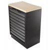 Celokovová dílenská skříňka PROFI s 9-ti šuplíky 680x458x910 mm - TGC1309