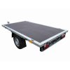 nebrzděné plato přívěsného vozíku