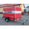 Nebrzděný přívěs pro hasiče ASP 750kg 2570x1300mm