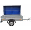 jednoosý přívěsný vozík 750kg s výklopnou plachtou alaspro
