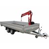 nákladní přívěs přívěsný vozík s hydraulickou rukou alaspro