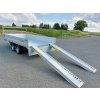 Třístranný sklápěcí přívěs ARN 35 3500kg 3600x1800mm v elektrice