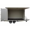 skříňový přívěsný vozík z pur panelů s výklopnou boční rampou alaspro
