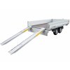 přívěsný vozík s nájezdy