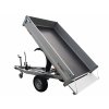 hydraulicky sklopný valníkový přívěsný vozík
