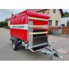 Brzděný přívěs pro hasiče AVZ 26 1300kg 2500x1300mm