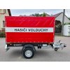 Brzděný přívěs pro hasiče AVZ 26 1300kg 2500x1300mm