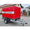 Brzděný přívěs pro hasiče AVZ 26 1300kg 2500x1300mm