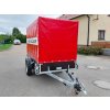 Brzděný přívěs pro hasiče AVZ 26 1300kg 2500x1300mm