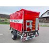 Brzděný přívěs pro hasiče AVZ 26 1300kg 2500x1300mm
