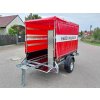 Brzděný přívěs pro hasiče AVZ 26 1300kg 2500x1300mm