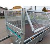 Jednoosý nebrzděný přívěs s pletivovou nástavbou ATR 25 N1 750kg 2500x1500mm