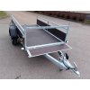 Nebrzděný přívěs AHB 750kg 2550x1330mm, zesílená náprava na 1300kg