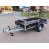 Nebrzděný přívěs AHB 750kg 2550x1330mm, zesílená náprava na 1300kg