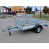 Nebrzděný přívěs s hliníkovými bočnicemi AHB 750kg 2550x1330mm, zesílená náprava na 1300kg