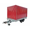 Brzděný přívěs s plachtou AVZ 32 B2 2000kg 3000x1800mm
