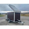 Nebrzděný skříňový přívěs AVZ 27 O 750kg 2500x1480x1650mm se zadní výklopnou rampou