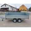 Dvouosý nebrzděný přívěs s nástavbou bočnic ATR 30 N2 750kg 3040x1540mm