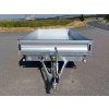 Tříosý třístranný sklápěcí přívěs 3500kg 4100x2100mm v elektrice