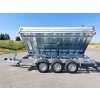Tříosý třístranný sklápěcí přívěs 3500kg 4100x2100mm v elektrice