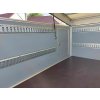 Brzděný skříňový přívěs s hliníkovým víkem AVZ 27 O 1300kg 2500x1480x1250mm se zadními dvoukřídlými dveřmi