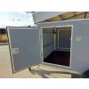 Brzděný skříňový přívěs s hliníkovým víkem AVZ 27 O 1300kg 2500x1480x1250mm se zadními dvoukřídlými dveřmi