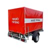 Nebrzděný přívěs s plachtou a výbavou pro hasiče AVZ 26 750kg 2500x1300mm