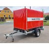 Nebrzděný přívěs s plachtou a výbavou pro hasiče AVZ 26 750kg 2500x1300mm