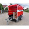 Nebrzděný přívěs s plachtou a výbavou pro hasiče AVZ 26 750kg 2500x1300mm