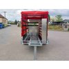 Nebrzděný přívěsný vozík s plachtou a výbavou pro hasiče AVZ 26 750kg 2500x1300mm