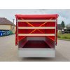 Brzděný přívěs s plachtou AVZ 32 B2 2000kg 3000x1800mm pro hasiče