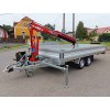 valníkový přívěs Alaspro s hydraulickou rukou Maxilift ML150.3 (22)