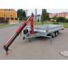 valníkový přívěs Alaspro s hydraulickou rukou Maxilift ML150.3 (24)