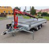 valníkový přívěs Alaspro s hydraulickou rukou Maxilift ML150.3 (27)