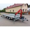 valníkový přívěs Alaspro s hydraulickou rukou Maxilift ML150.3 (35)