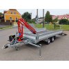 valníkový přívěs Alaspro s hydraulickou rukou Maxilift ML150.3 (40)