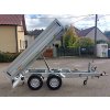 přívěsný vozík jednostranný sklápěč s elektrohydraulikou Alaspro (14)