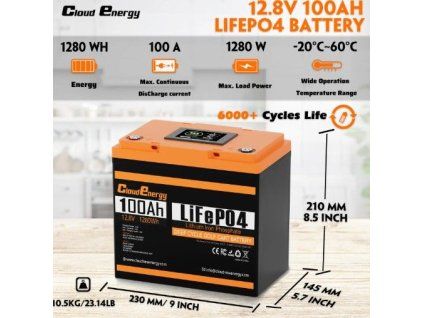 2 12v100ah bateria lithium n 1907