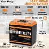 2 12v100ah bateria lithium n 1907