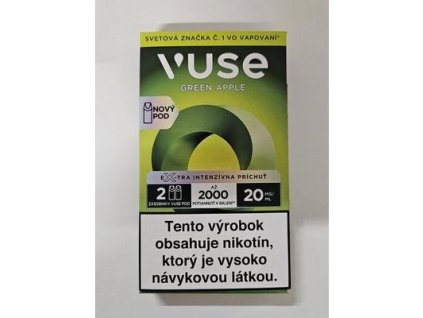 E. NAPLN VUSE GO 2PODS GREEN APPLE 2000 /A/