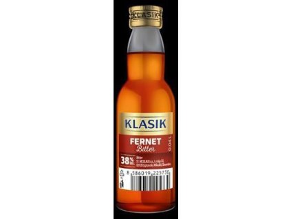 0,04L FERNET BITTER 38%