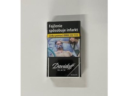 K- DAVIDOFF SHAPE BLACK / 5,80€ /