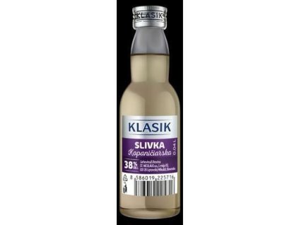 0,04l SLIVKA KOPAN. 38% KLASIK