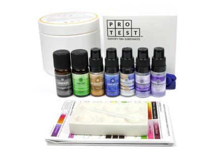 Test kit na přítomnost látek | MĐḾA