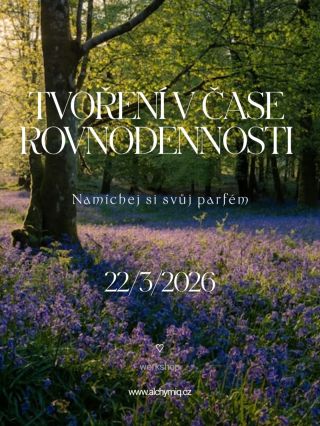 Přátelé, zveme Vás na další workshop 🌈 Tvoření v čase rovnodennosti 💖, který se bude konat 22.3.2026 Přijďte si namíchat...