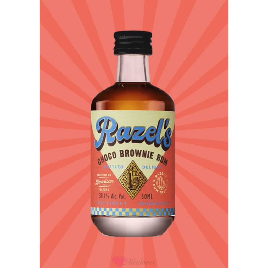 Razel's Choco Brownie Rum 38,1% 0,05l - alcolover